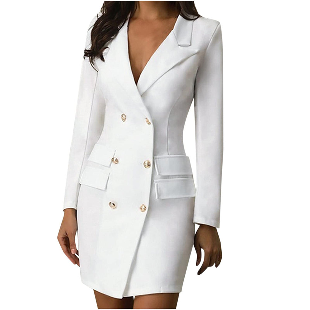 Chic Peak Blazer Dress for Women