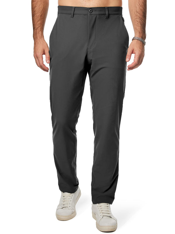 JMIERR Men's Stretch Chino Pants - Slim Fit with 4 Pockets