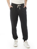 EcoSoft Men's Fleece Joggers - Black Large