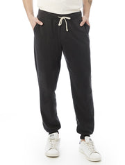 EcoSoft Men's Fleece Joggers - Black Large