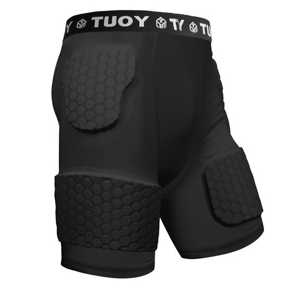 Dialudon Adult Protective Sports Shorts - Multi-Sport 2XL
