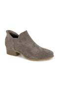 Kenneth Cole Reaction Womens Womens Fashion Ankle Boot Concrete Suede 5