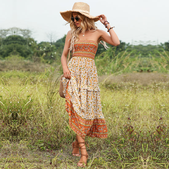 Vibrant Yellow Tube Dress