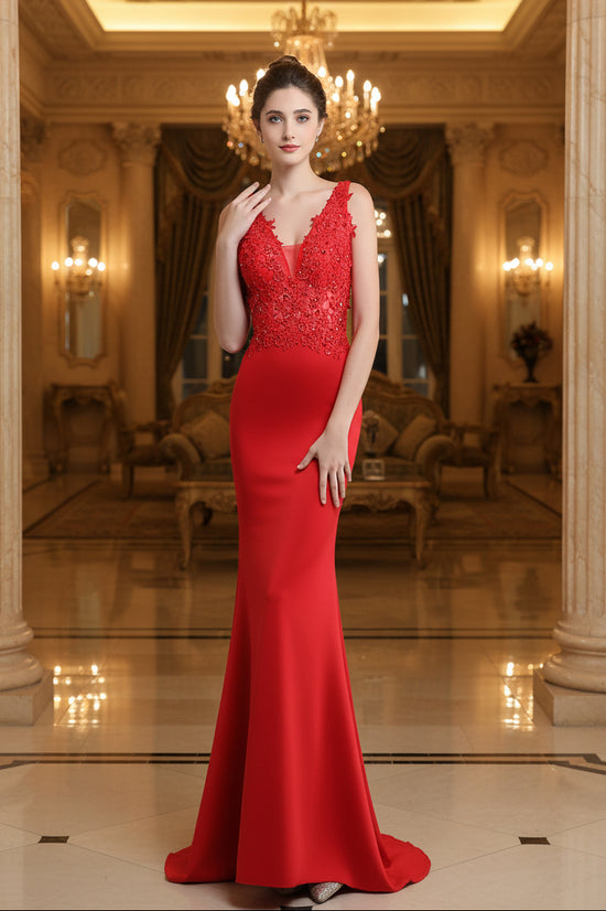 Elegant Beaded Bridal Toast Gown