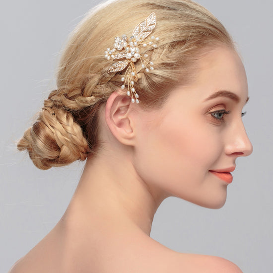 Fashion Pearl and Rhinestone Bridal Hair Accessories