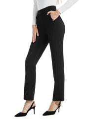AFITNE High Rise Stretch Yoga Pants with Pockets
