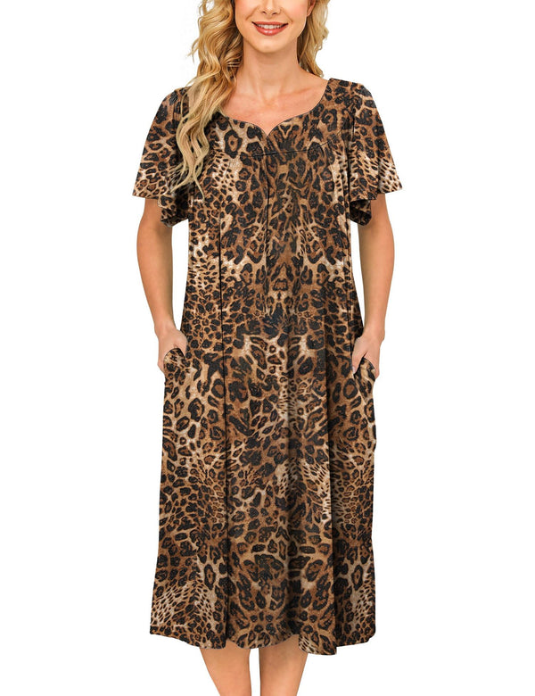 Cotton Blend Comfy Nightgown