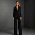 Women’s Suit Set – Slim-Fit Blazer & Dress Pants