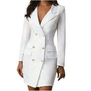 Chic Peak Blazer Dress for Women