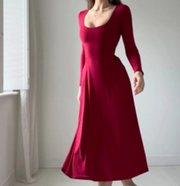 women’s elegant long sleeve dress – Formal Style