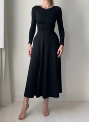women’s elegant long sleeve dress – Formal Style