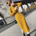 Chic Knit Sweater Dress