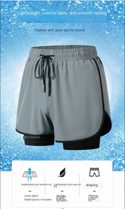 Swift-Dry Fitness Shorts for All – Comfy Couple Activewear