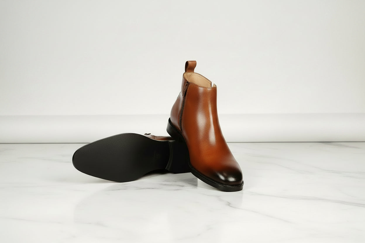 Enzo Men's Leather Dress Shoes & Chelsea Boots