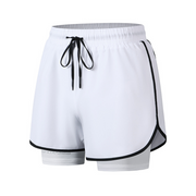 Swift-Dry Fitness Shorts for All – Comfy Couple Activewear