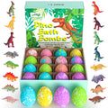 16-Piece Dinosaur Bath Bomb Kit with Toy Surprises
