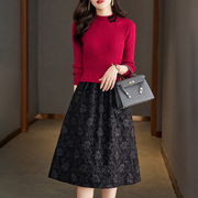 Chic Tie-Waist Knit Dress