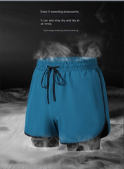 Swift-Dry Fitness Shorts for All – Comfy Couple Activewear