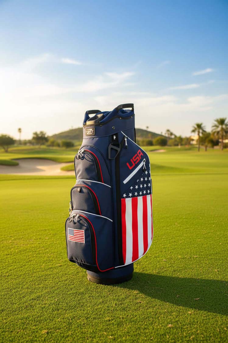 Hot-Z Patriotic Golf Cart Bag | Stylish & Durable Golf Bag